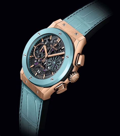 hublot mykonos blue ceramic|Hublot Classic Fusion Chronograph Mykonos 8th Edition.